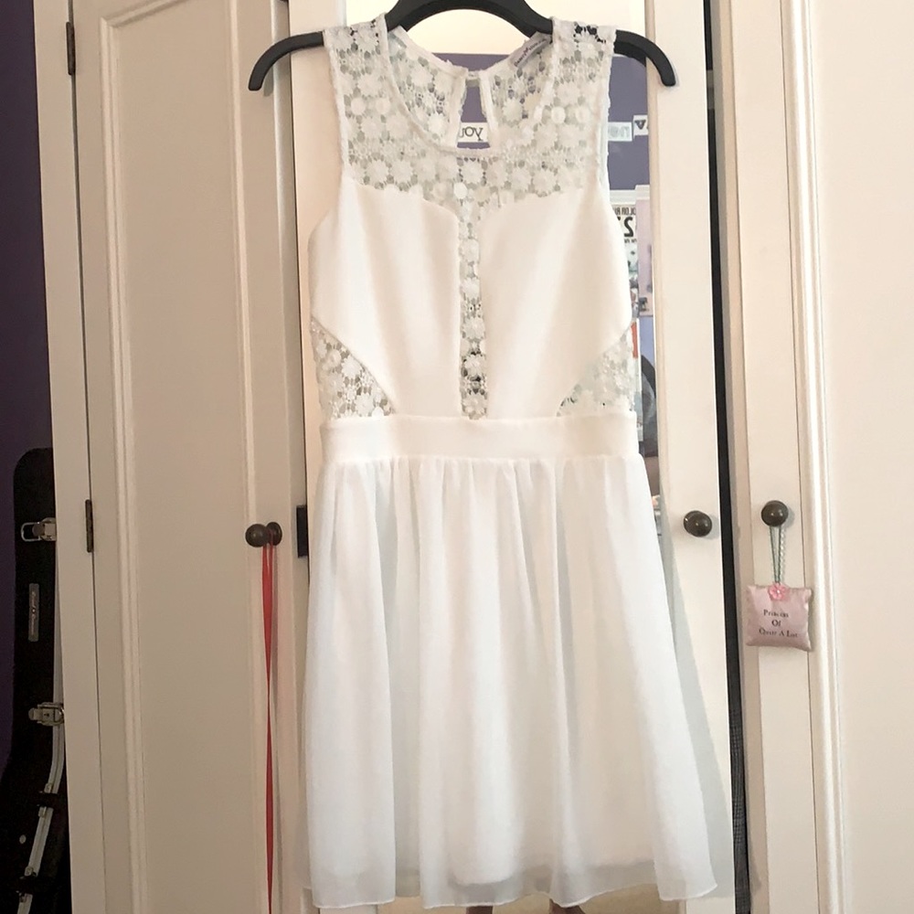 White dress